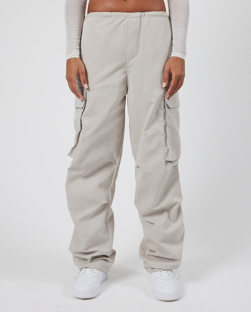 Cernucci Cargo Parachute Trouser - Stone