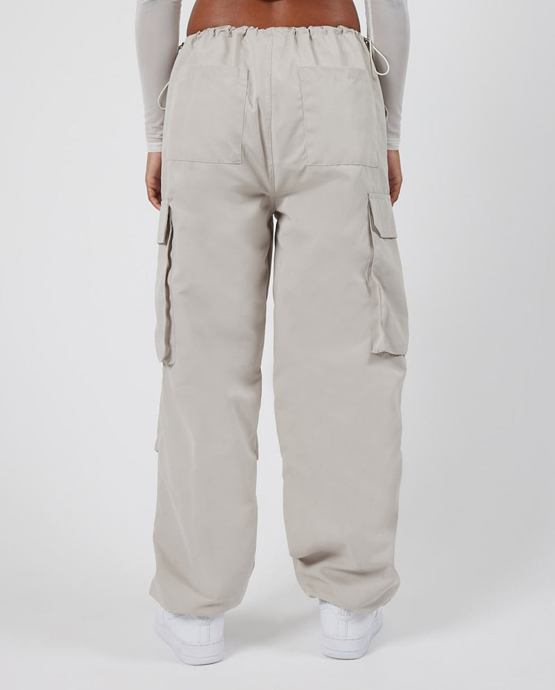 Cernucci Cargo Parachute Trouser - Stone