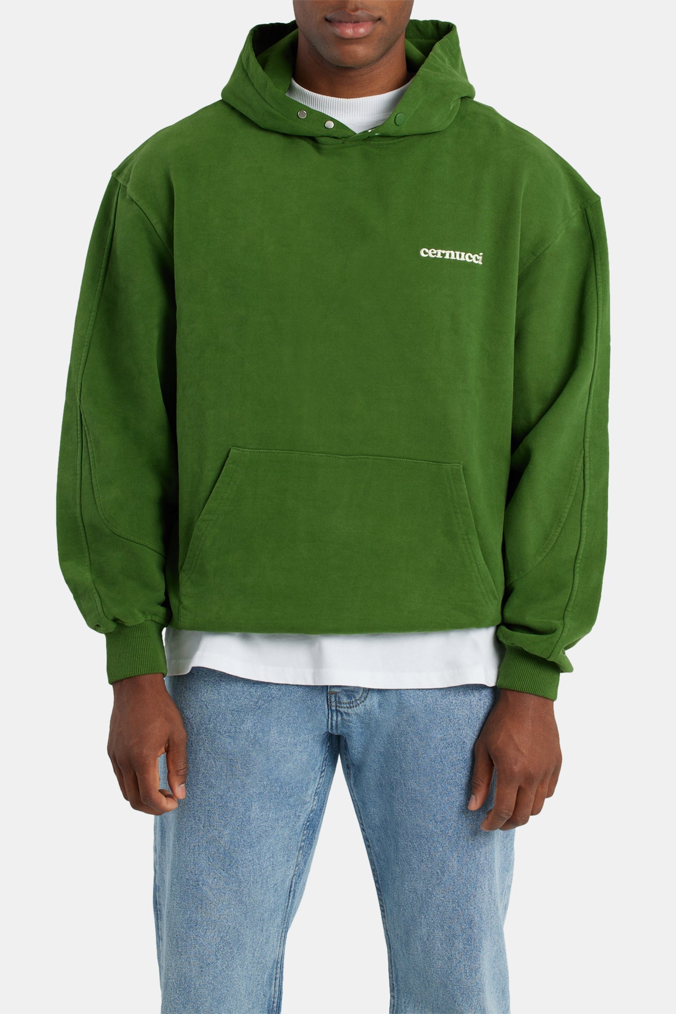 Cernucci Hoodie - Green | Mens Tops | Shop Hoodies at CERNUCCI.COM ...