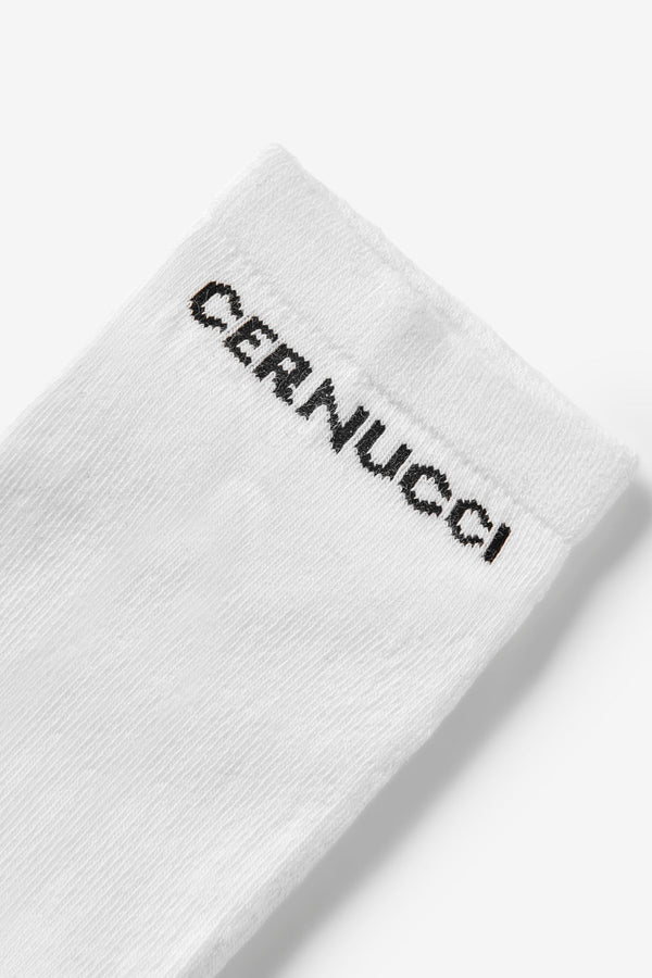 Cernucci Ankle Socks - White