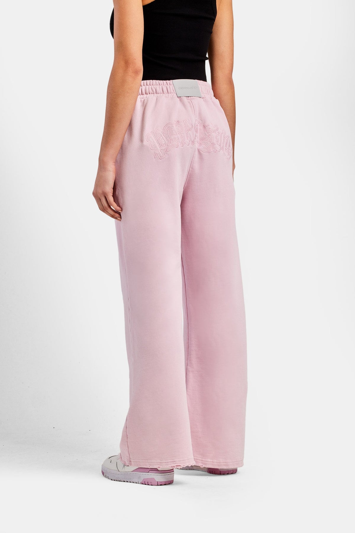 Womens Paraiso Embroidered Joggers - Pink | Womens Joggers | Shop  display picture 1
