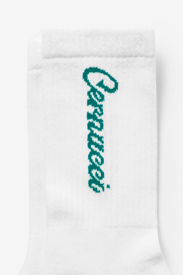 Cernucci Logo Socks - Bright Green