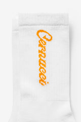 Cernucci Logo Socks - Bright Orange