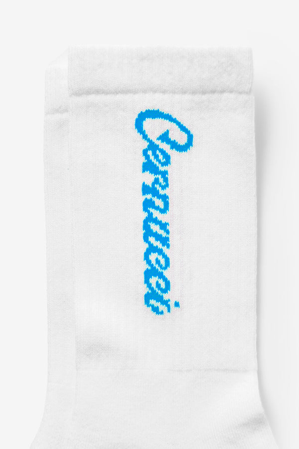 Cernucci Logo Socks - Pale Blue