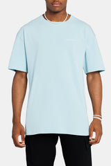 Oversized Palm T-Shirt - Blue