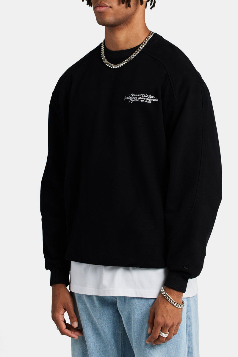 Paraiso Graphic Sweatshirt - Black