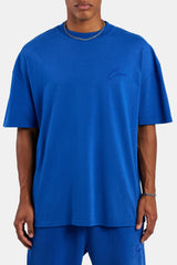 Cernucci Font T-Shirt - Cobalt