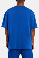 Cernucci Font T-Shirt - Cobalt
