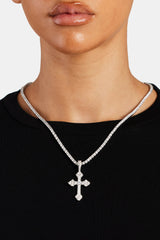 Womens Iced Celtic Cross Pendant