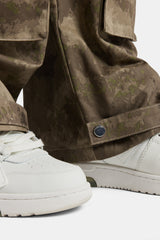 Baggy Multi Pocket Camo Cargo Trouser - Camo