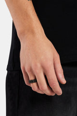 Cuban Iced Ring - Black