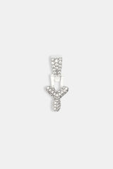 Iced Mini Bubble Pendant - White