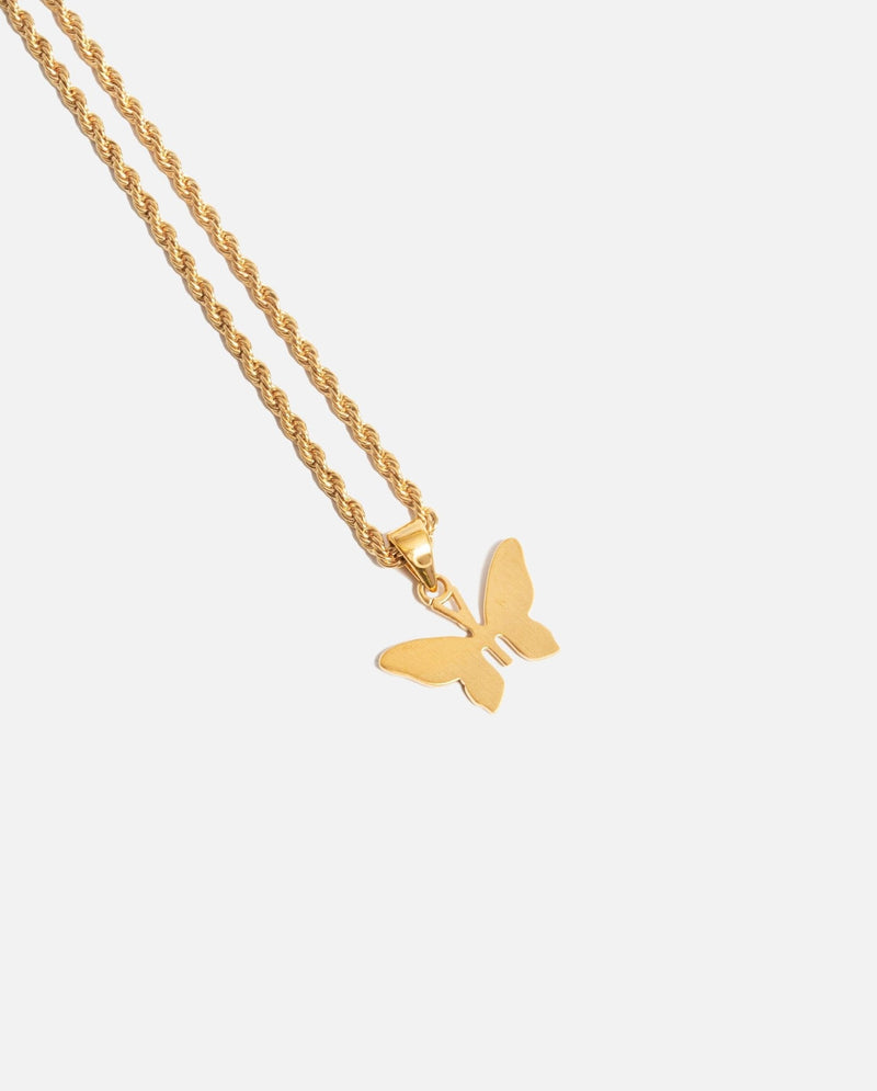 Butterfly Pendant - Gold - Cernucci