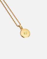 Cancer Zodiac Pendant - Gold - Cernucci