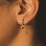 Gemstone Earrings - Rose - Cernucci
