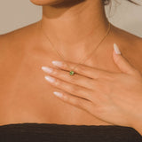 Gemstone Necklace - Peridot - Cernucci