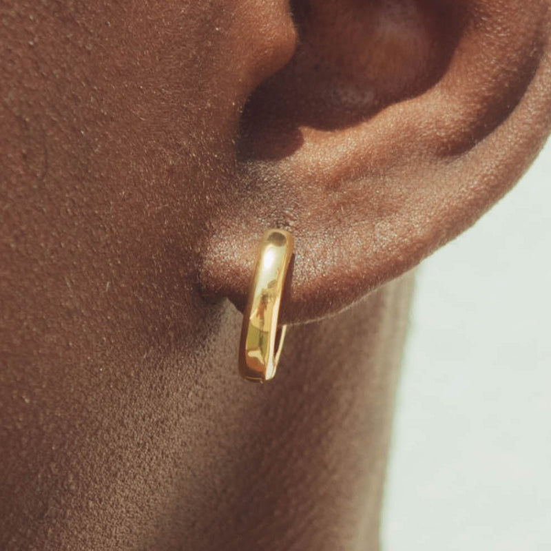 Hoop Earrings - Gold - Cernucci