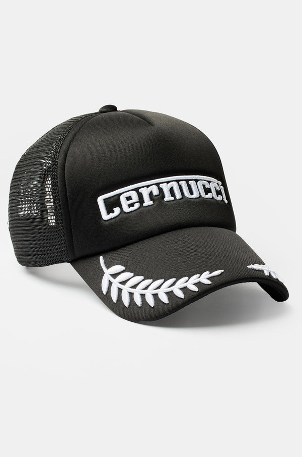 Cernucci Racing Trucker Hat - Black