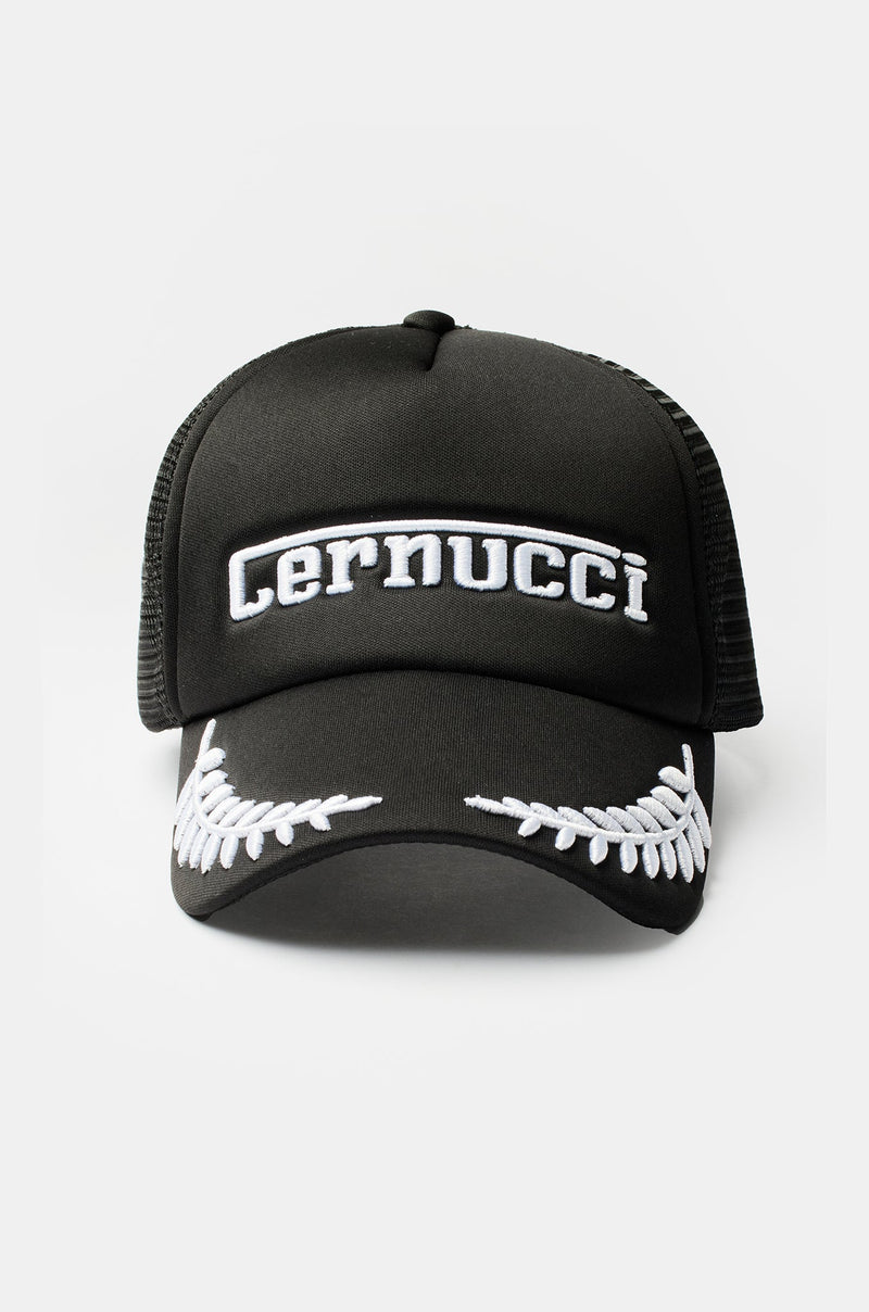 Cernucci Racing Trucker Hat - Black