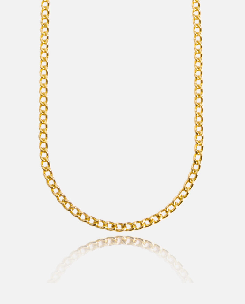 Micro cuban chain gold Clearance
