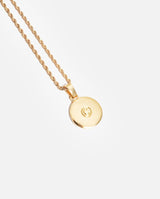 Pisces Zodiac Pendant - Gold - Cernucci