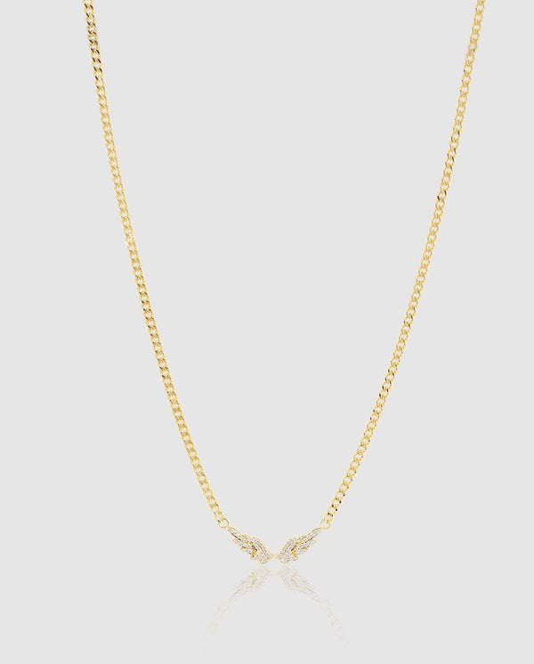 Wings Necklace - Gold - Cernucci